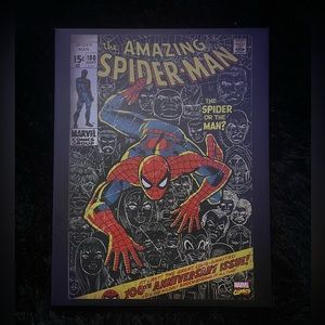 Spiderman home decor 18in tall 14in long